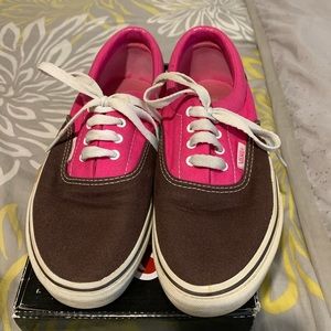 Brown & Pink Vans